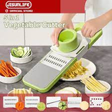 5in1 Vegetable Stainless Steel Cutter (with Box Packing)