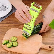 5in1 Vegetable Stainless Steel Cutter (with Box Packing)