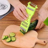 5in1 Vegetable Stainless Steel Cutter (with Box Packing)