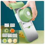 5in1 Vegetable Stainless Steel Cutter (with Box Packing)