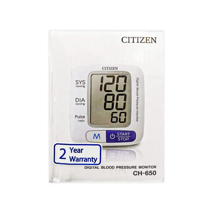 CITIZEN CH-650 Wrist Type Digital BP Apparatus